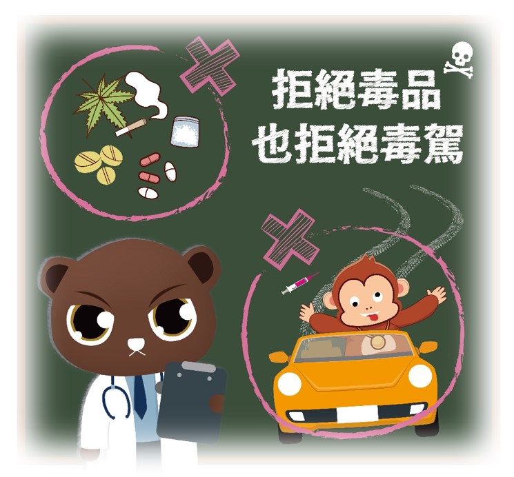 【毒駕防制宣導】拒絕毒害，健康隨行! 的代表圖片