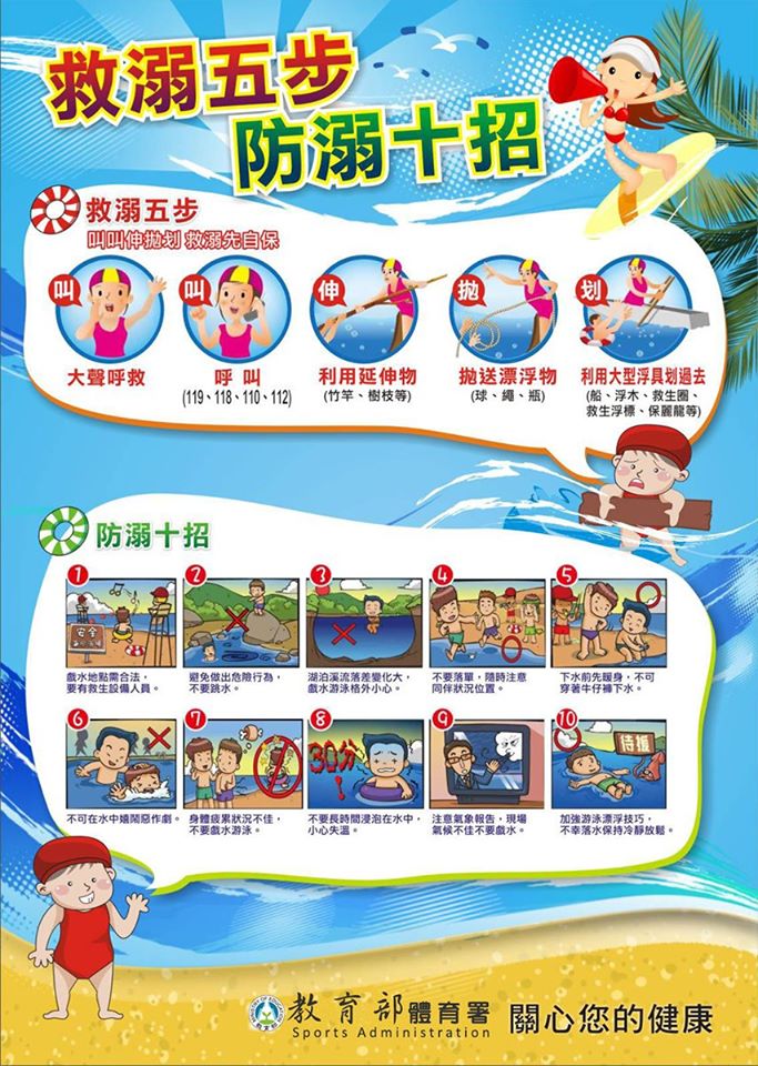【水域安全宣導】中秋節連續假期水域安全宣導！ 的代表圖片